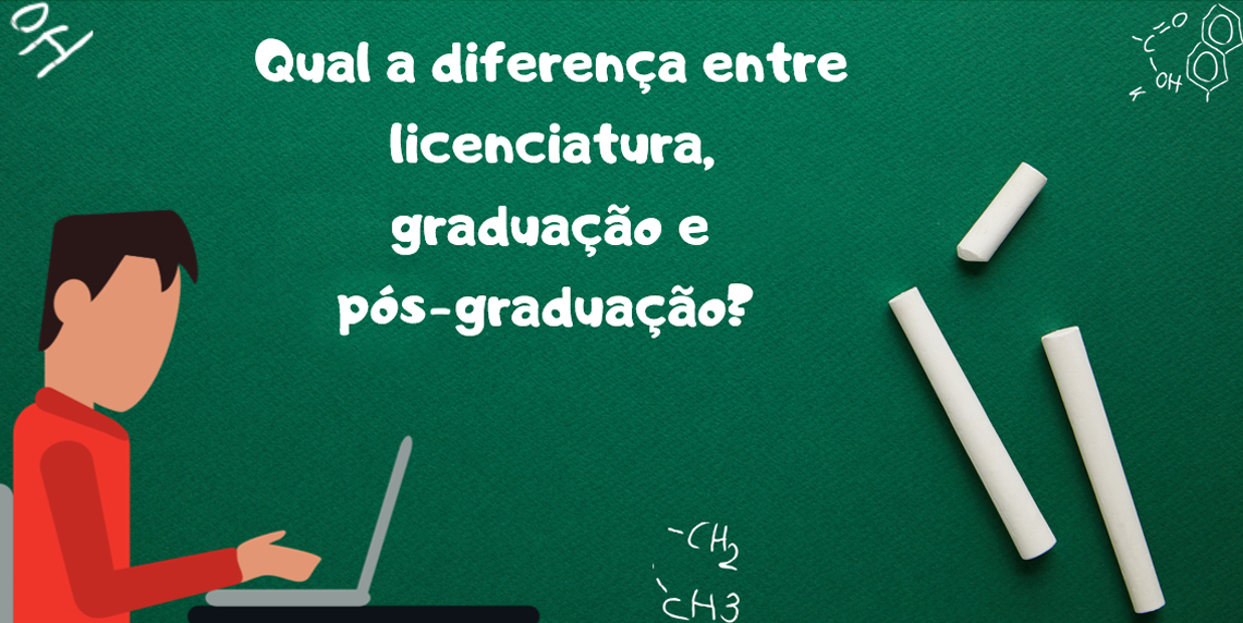 [Qual a diferença entre licenciatura, graduação e pós-graduação?]
